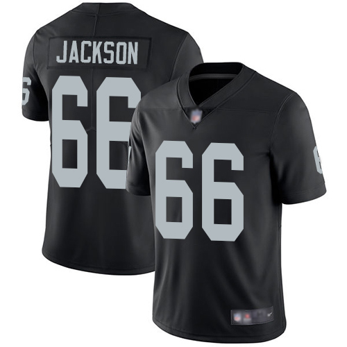 Men Oakland Raiders Limited Black Gabe Jackson Home Jersey NFL Football #66 Vapor Untouchable Jersey